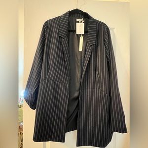 Pinstripe blazer